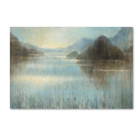 Trademark Fine Art Danhui Nai 'Through the Mist Crop' Canvas Art, 16x24 WAP0275-C1624GG